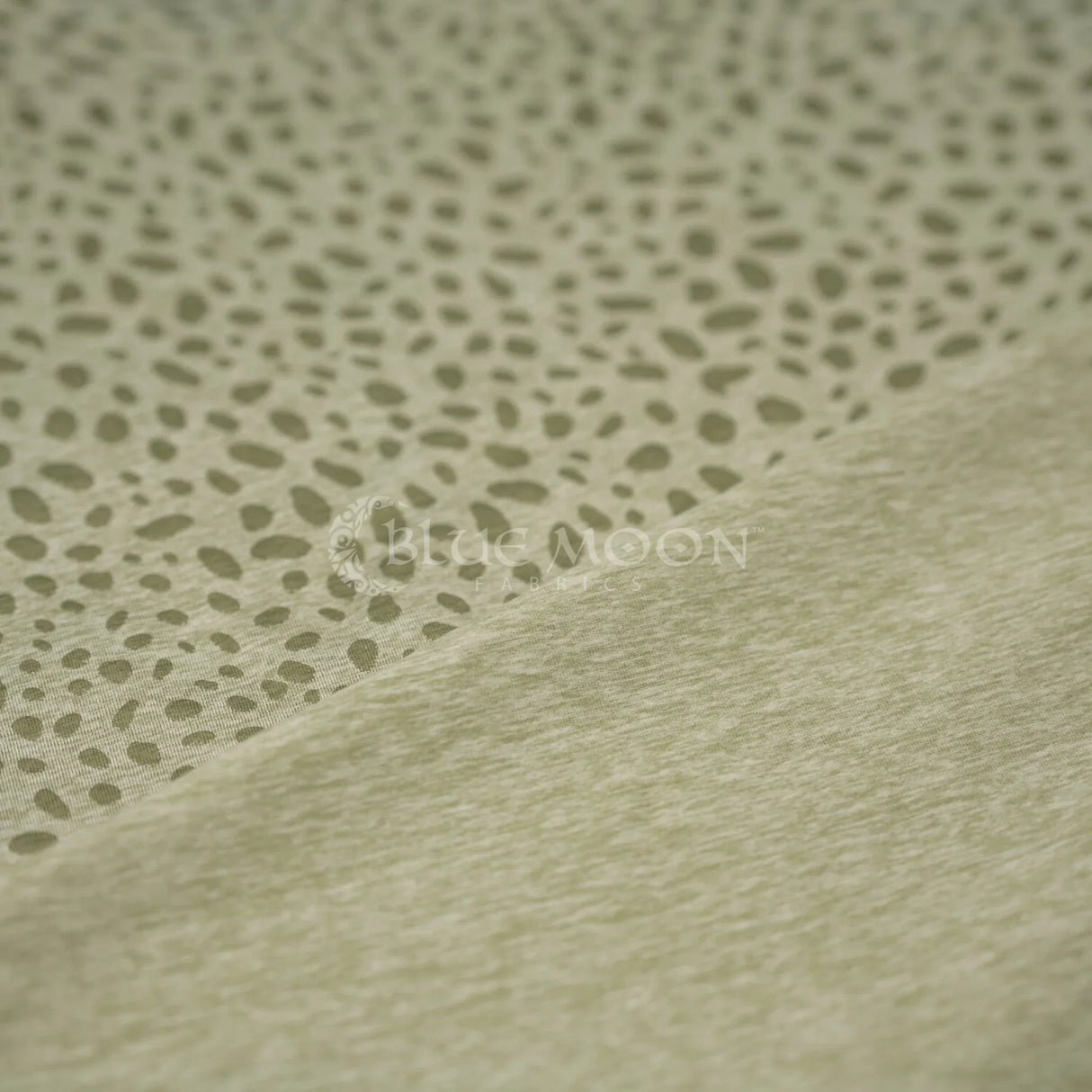 Foiled Spandex Abstract Animal Melange