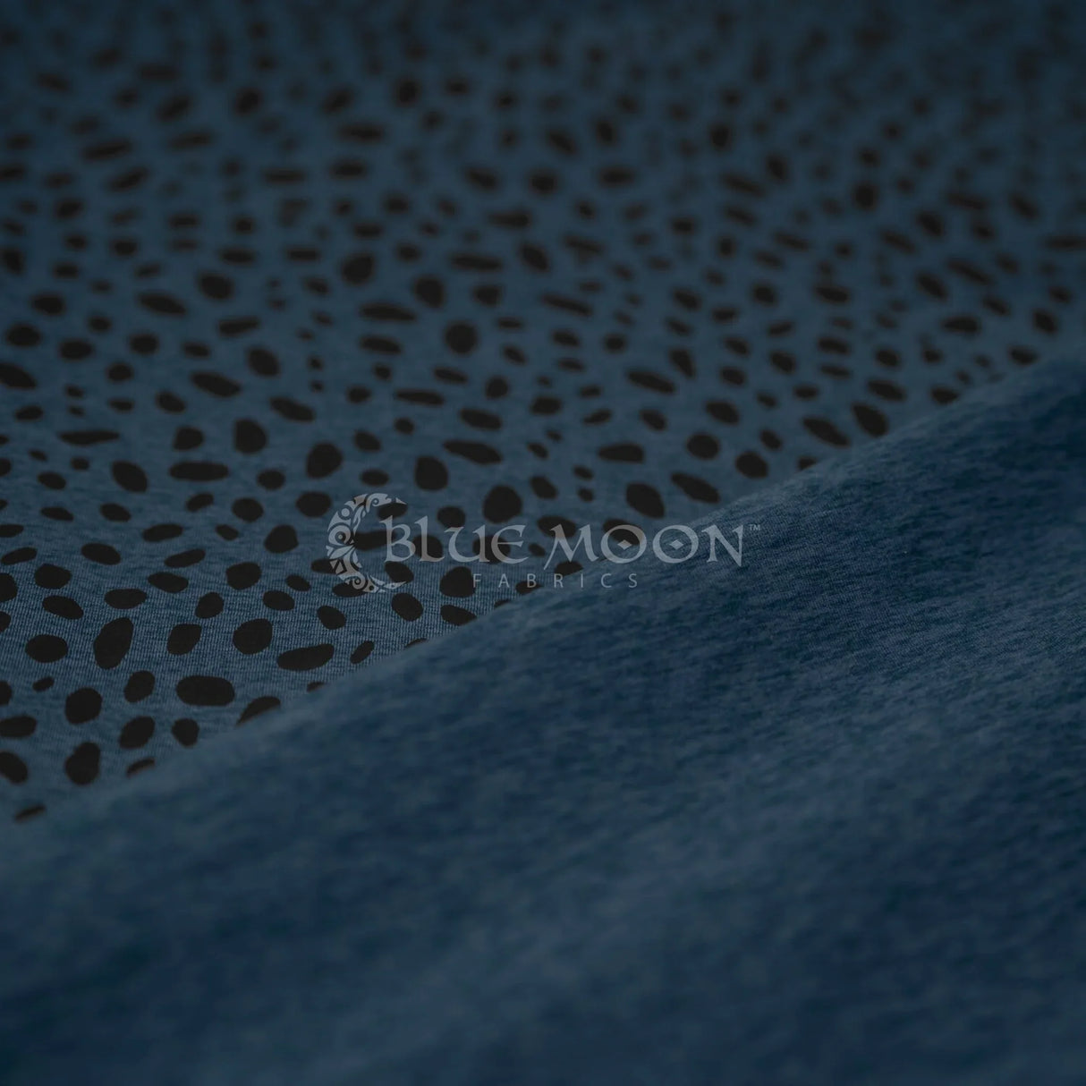 Foiled Spandex Abstract Animal Melange