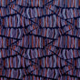Swim Knit Nylon Spandex Abstract Lines 4-Way Stretch