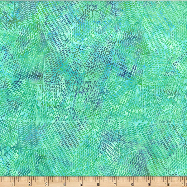 Cotton Batik Fishing Net Quilting Fabric