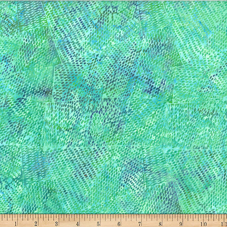 Cotton Batik Fishing Net Quilting Fabric