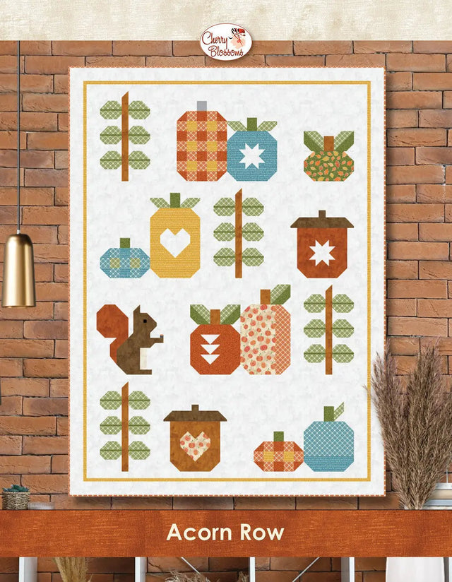 Quilt Pattern Acorn Row 47in x 54in