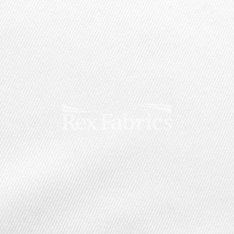 Action Solids PFP Polyester Spandex Fabric - White Solid, 58-60" Width, 200 GSM (1 Yard)