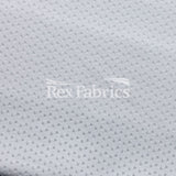 Active Mesh Polyester Spandex Fabric - Black Or White Solid Mesh, 58/60" Width (1 Yard)