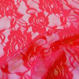 Stretch Lace Floral Fabric