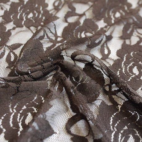 Stretch Lace Floral Fabric