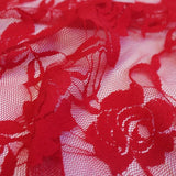 Stretch Lace Floral Fabric