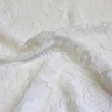 Ada Stretch Lace Nylon Spandex Fabric - Floral Pattern, 58/60" Cut Width, 56" Usable Width (1 Yard)