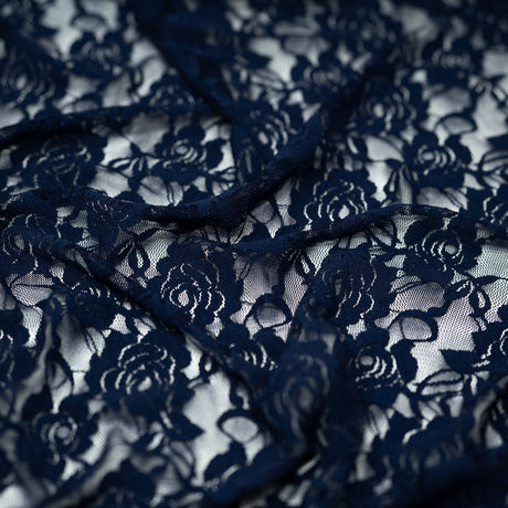 Stretch Lace Floral Fabric