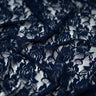 Ada Stretch Lace Nylon Spandex Fabric - Floral Pattern, 58/60" Cut Width, 56" Usable Width (1 Yard)