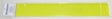 Plastic Add-A-Quarter Ruler 2.5in x 18in Yellow