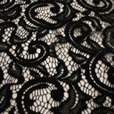 Adelaide Stretch Lace Nylon Spandex Fabric - Black, Skin, White, Red, 57/58" Width (1 Yard)