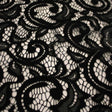 Stretch Lace Fabric Black