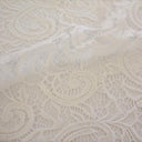 Adelaide Stretch Lace Nylon Spandex Fabric - Black, Skin, White, Red, 57/58" Width (1 Yard)