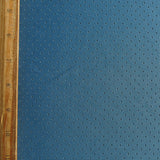 Mesh Repreve Recycled Polyester Spandex Knit Fabric - Aegean Blue