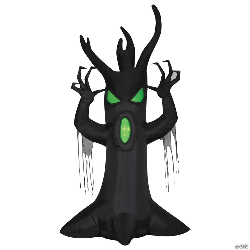 Airblown® Inflatable LED Light-Up Giant Scary Tree Halloweeen Outdoor Yard Decoration - 144"