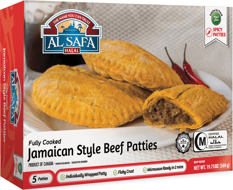 Al Safa Jamaican Style Beef Patties 5Pcs