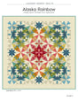 Quilt Pattern Alaska Rainbow Pieced Quilt