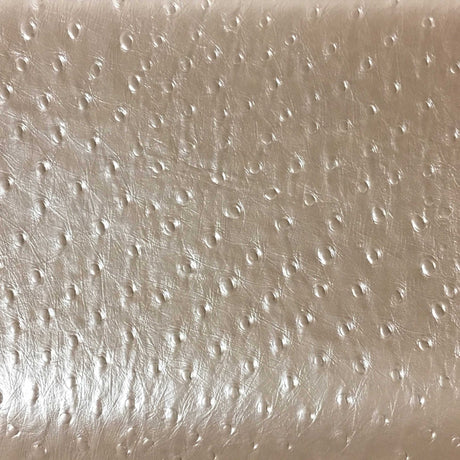 Ostrich Print Vinyl Upholstery Fabric by the Yard