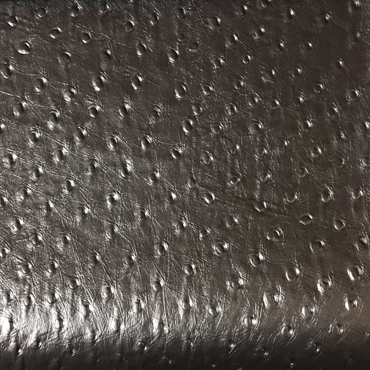 Ostrich Print Vinyl Upholstery Fabric by the Yard