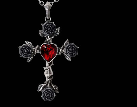 Black Rosifix - Necklace