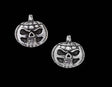 Pumpkin Skull - Studs
