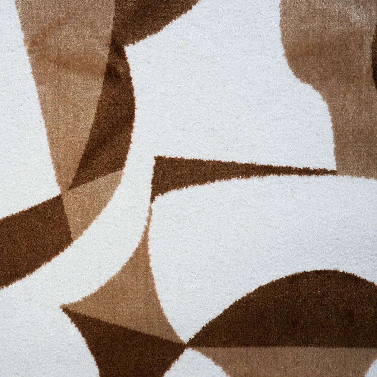 Abstract Cut Velvet Upholstery Fabric by the Yard