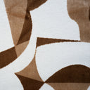 Abstract Cut Velvet Upholstery Fabric by the Yard
