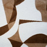Abstract Cut Velvet Upholstery Fabric by the Yard
