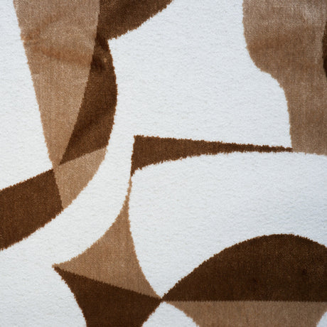 Abstract Cut Velvet Upholstery Fabric by the Yard