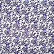 All Over Hibiscus Plumeria Tropical Leaves Rayon Poplin Fabric - Tropical Floral Print, 36" X 45" (1 Yard)