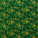 Polyester Monstera Leaf Fabric All Over Print