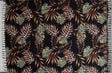 Rayon Sarong with Split Leaves and Fringes