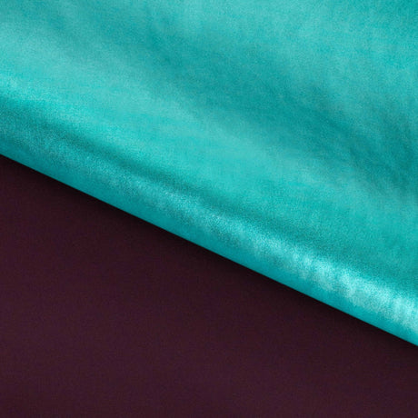 Foiled Spandex Fabric Alloy Metallic Colorways