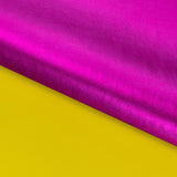 Foiled Spandex Fabric Alloy Metallic Colorways