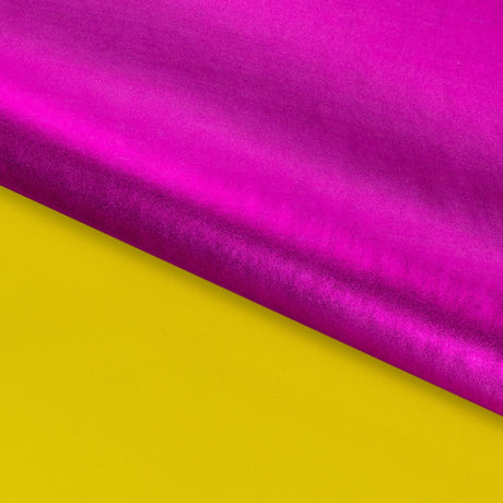 Foiled Spandex Fabric Alloy Metallic Colorways