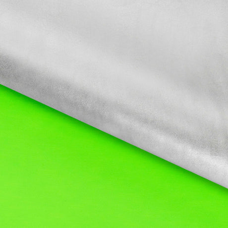 Alloy Foiled Spandex Nylon Spandex Fabric - Neon Coral/Rose Gold, 56" Width (1 Yard)