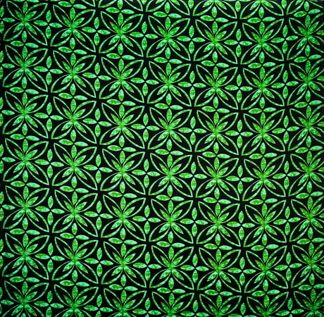 Polyester Poplin Fabric Watercolor Blossoms