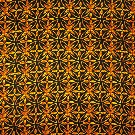 Polyester Poplin Fabric Watercolor Blossoms