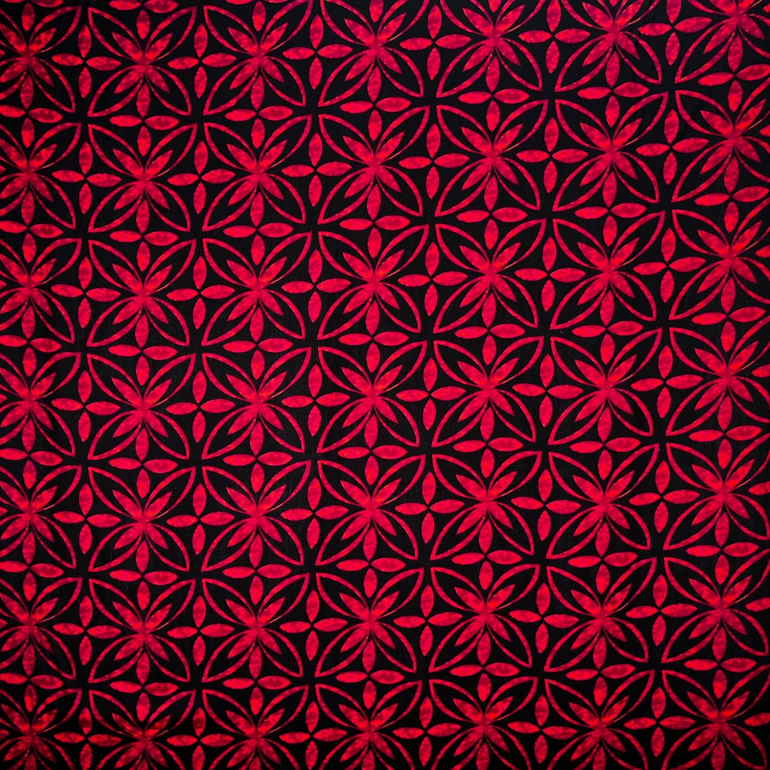 Polyester Poplin Fabric Watercolor Blossoms