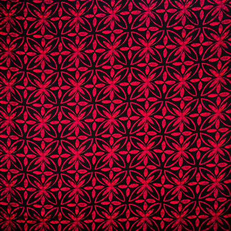 Polyester Poplin Fabric Watercolor Blossoms