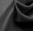 Alova Suede Polyester Fabric - Black, 58/60" Width