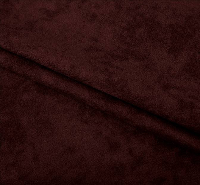 Alova Washed Micro Suede 100 Percent Polyester Fabric - Wine, 58/60" Width