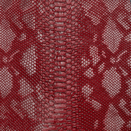Snake Print Vinyl Upholstery Fabric by the Yard