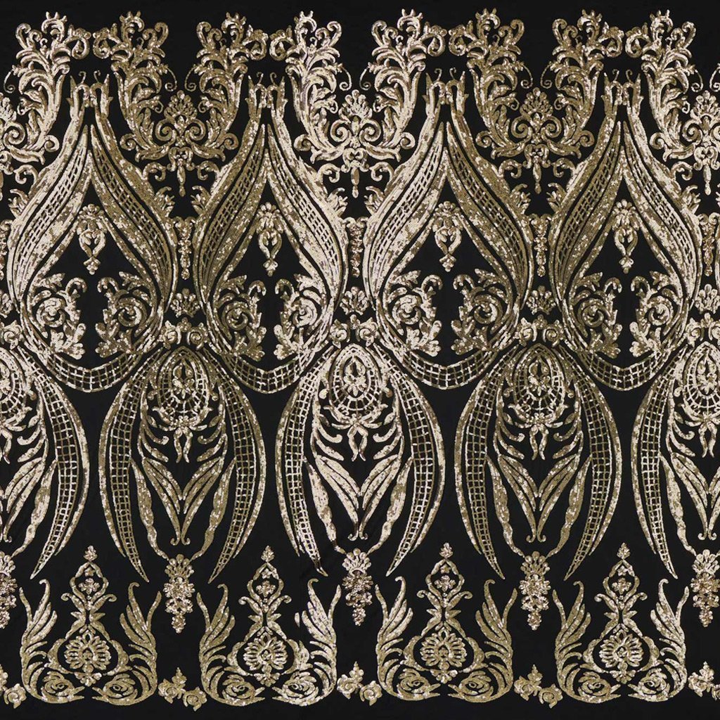 Stretch Mesh Sequin Fabric