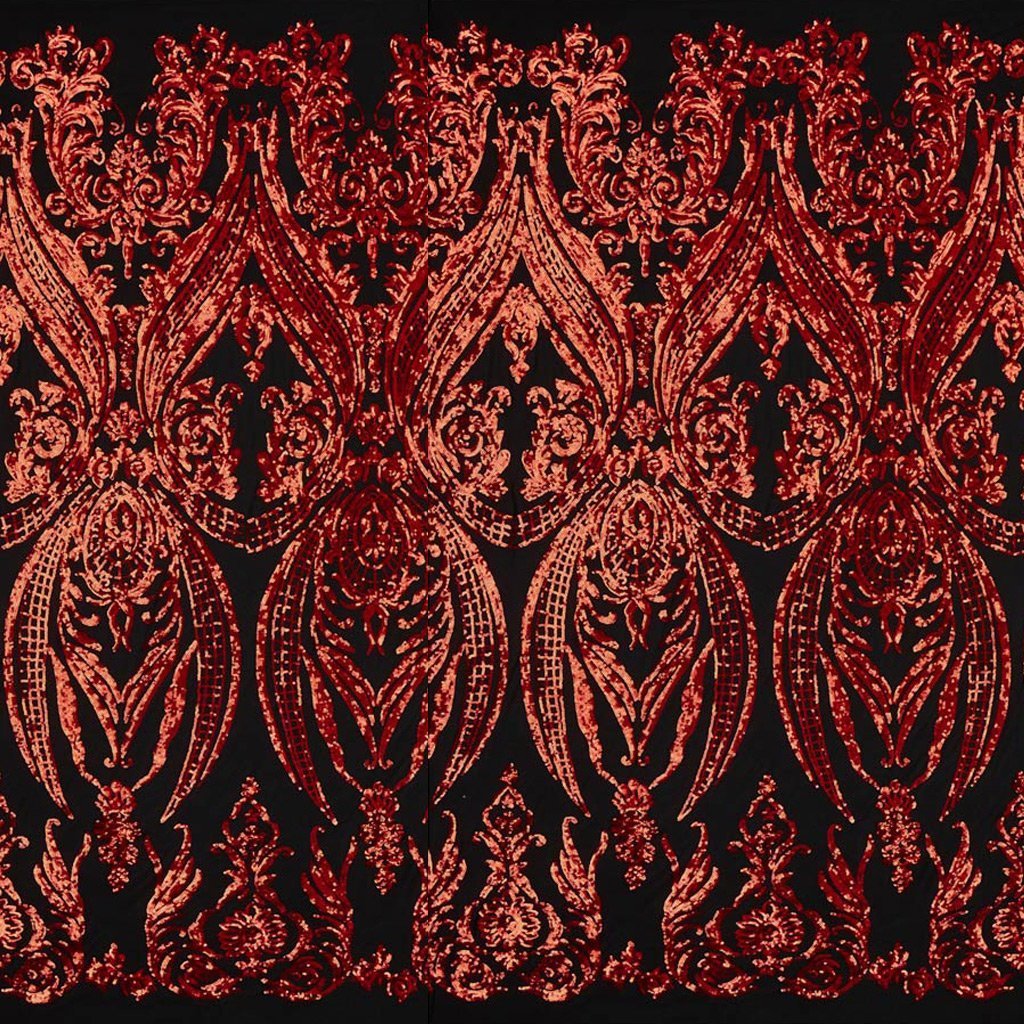 Stretch Mesh Sequin Fabric