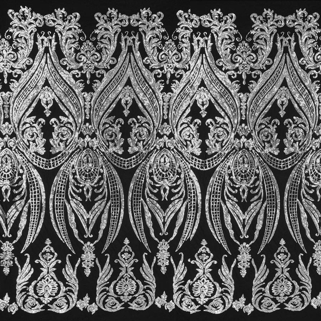Stretch Mesh Sequin Fabric