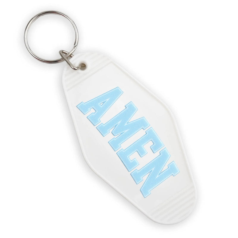 UV DTF Decal - Amen Blue (4 Decals 2")