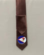 American Samoa Flag Tie Polyester Fabric - Seal Of American Samoa, 56" Length, 3.5" Width (1 Piece)