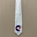 American Samoa Flag Tie Polyester Fabric - American Samoa Seal, 56" Length, 3.5" Width (1 Tie)